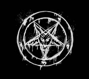 Pentagram With Animal Symbol Wallpaper