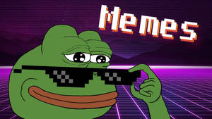Pepe The Frog Thug Life Meme Wallpaper