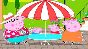 Peppa Pig Cartoon Network Characters Wallpaper