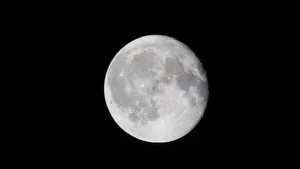 Perfect Full Moon Dark 4k Wallpaper