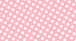 Perfectly Pink Polka Dots Wallpaper