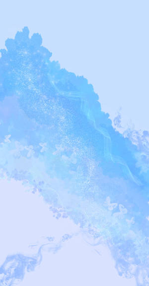 Periwinkle Abstract Geode Wallpaper