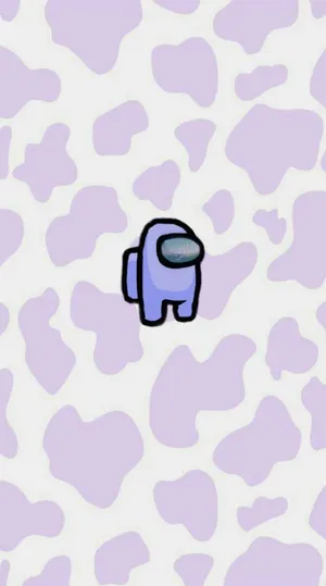 Periwinkle Among Us Art Wallpaper