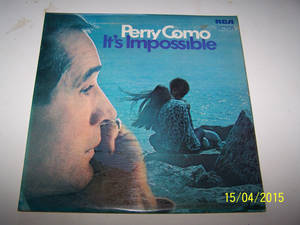 Perry Como It's Impossible Album Cover Wallpaper