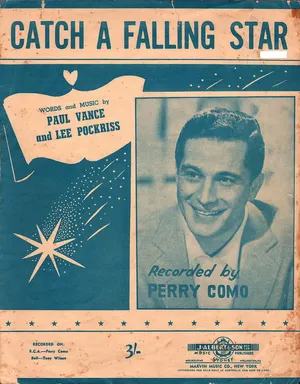 Perry Como Performing His Hit Song