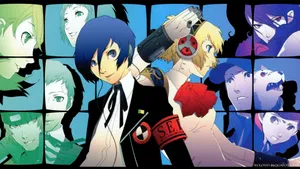 Persona 3 Makoto Yuki And Aigis Wallpaper
