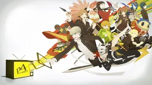 Persona 4 Tv World Heroes Wallpaper