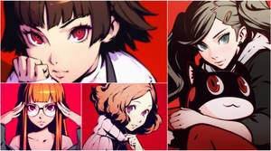 Persona 5 4k Female Wallpaper