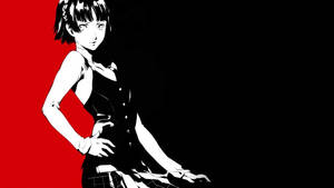 Persona 5 Adviser Makoto Niijima Wallpaper