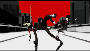 Persona 5 Anime Dance Wallpaper