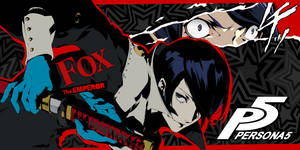 Persona 5 Fox Yusuke Kitagawa Wallpaper