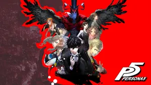 Persona 5 Joker And The Phantom Thieves Wallpaper