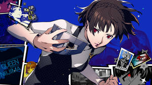 Persona 5 Makoto Niijima Phantom Thief Wallpaper