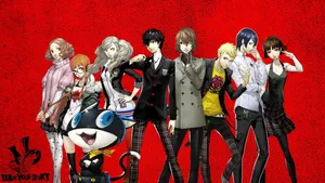 Persona 5 Phantom Thieves Members Wallpaper