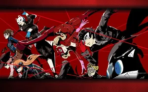 Persona 5 Phantom Thieves Of Hearts Wallpaper
