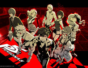 Persona 5 Phantom Thieves Of Hearts Wallpaper