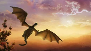 Pete's Dragon At Dawn Wallpaper