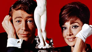 Peter O'toole And Audrey Hepburn Wallpaper