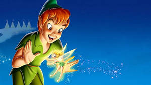 Peter Pan And Tinker Bell Wallpaper