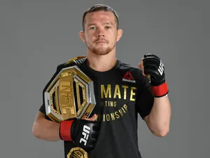 Petr Yan Black With The Belt Wallpaper
