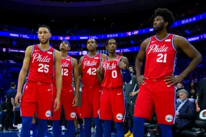 Philadelphia 76ers Best Five Wallpaper