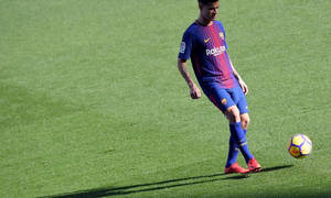 Philippe Coutinho In Action Wallpaper
