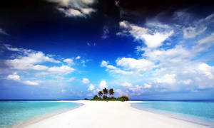 Philippines White Sandy Beach Wallpaper