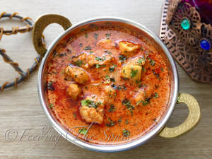 Photograph Of Butter Chicken Wallpaper