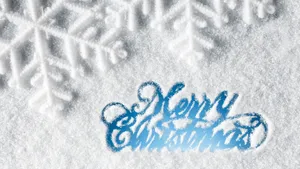 Photography Of Giant Snowflakes And Cool Christmas Wallpaper