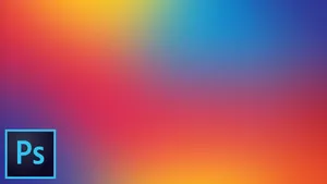 Photoshop Gradient Background Logo Wallpaper