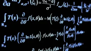 Physics Equations Perspective Design Wallpaper