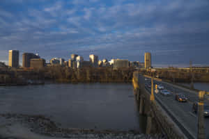 Picturesque Richmond Skyline At Sunset Wallpaper