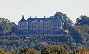 Pidhirtsi Castle Ukraine Wallpaper