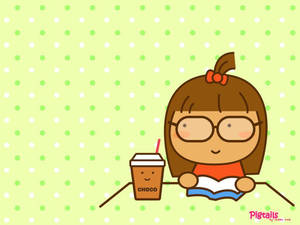 Pigtails Girl Cute Desktop Wallpaper