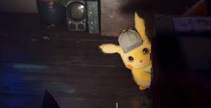 Pikachu 3d Hiding Detective Pikachu Wallpaper