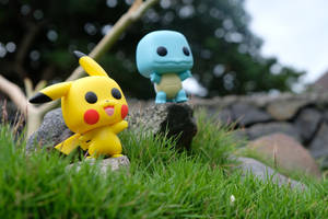 Pikachu And Squirtle Wallpaper