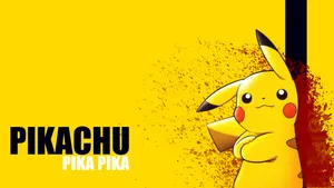 Pikachu Art Splash Blood Wallpaper