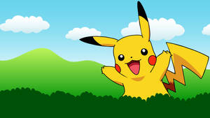 Pikachu Cartoon Image Wallpaper