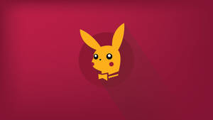 Pikachu In Rabbit Silhouette Wallpaper