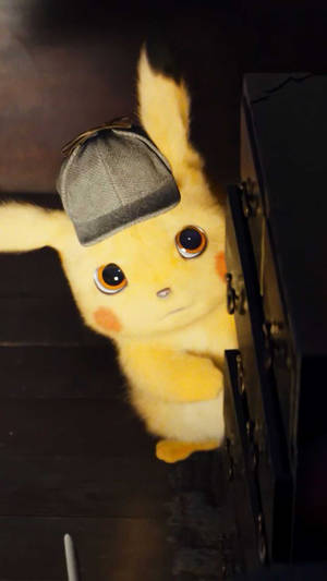 Pikachu Wearing Hat Wallpaper
