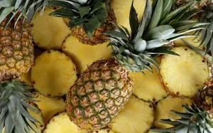 Pile Of Pineapple Wallpaper