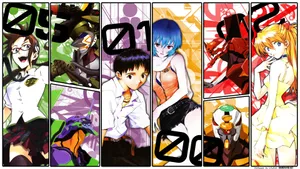 Pilots And Evangelions Neon Genesis Evangelion Wallpaper