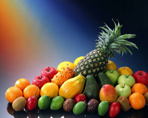 Pineapple And Fruits Photography Wallpaper