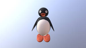 Pingu 3d Model Wallpaper