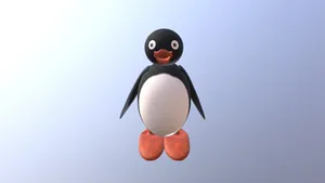 Pingu 3d Model Wallpaper