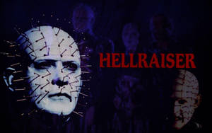 Pinhead Hellraiser Poster Wallpaper