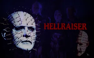 Pinhead Hellraiser Poster Wallpaper