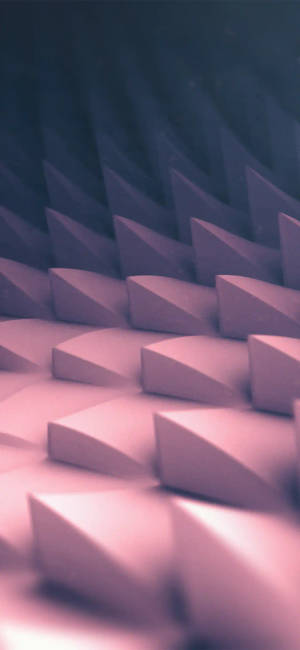 Pink 3d Iphone Bristles Wallpaper