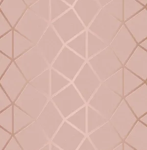Pink And Gold Bliss Wallpaper