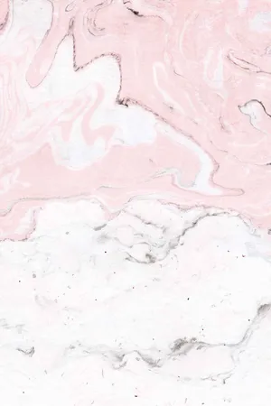 Pink And White Aesthetic Marble Wallpaper